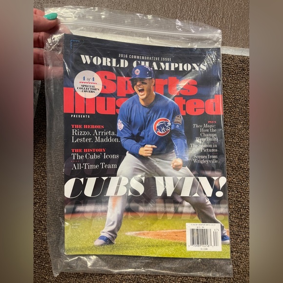 4 2016 Cubs World Series Champions Sports Illustrated Magazine's - Picture 6 of 6